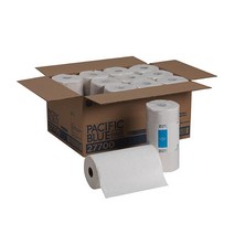 GeorgiaPacific Pacific Blue Select 2겹 천공 롤 페이퍼 타월 이전 브랜드 선호도 화이트 27700 당 250장 케이스 12롤 USA 미국, White_12 rolls, 250 sheets per