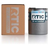 알틱 로우볼 진공 텀블러 그래파이트 12oz RTIC 12oz Lowball Tumbler Vacuum Insulated Graphite