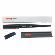 사무용품 멀티펜 유성펜 수성펜 중성펜 로트링)아트펜1.1(컬러그라피용), 본상품