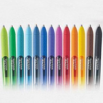 페이퍼메이트 잉크조이 중성 젤펜 0.5mm 색상선택 필기 심플 모던 필기구 사무용 색볼펜 예쁜, 옐로우