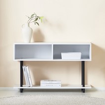 라베스 높은 TV 선반 거실장 1000 오픈형, 오크