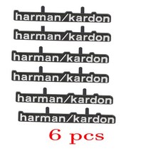 bmw 에어덕트 바디킷 그릴 m패키지 스포일러6PCS 자동차 오디오 Bmw X1 E84 X3 F25 X5 F15 F20 F30 F10 F11, 02 6PCS HARMAN B_07 For Bmw X7