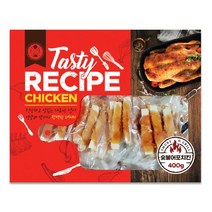 테이스티레시피 숯불어포치킨400g 강아지 대용량간식