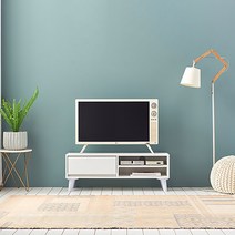 원룸 안방 거실 모던 오디오 티비 티브 tv 낮은 다이 선반 받침대 장식장 티비장 서랍장 tv장 거실장, 오크화이트