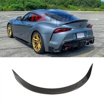 Toyota Gr Supra A90 A91 Mk5 뒷 트렁크 스포일러 Ag 스타일 Ducktail 탄소 섬유 립 어퍼 마스크 자동차 액세서리, Carbon Fiber