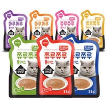 테비토퍼 쮸루쮸루 플러스 고양이간식33gX48개_종류선택, 쮸루쮸루 플러스(타우린)33gX48개