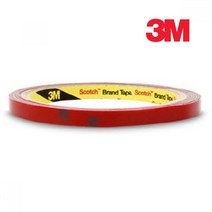 [L7AE]3M 자동차용 아크릴 양면 폼 테이프 회색 8mm x 5M 5069 3M테이프, 1개