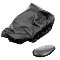 오토바이열선시트 시트커버 2인시트 슈퍼커브 pcx xmax 오토바이 시트 커버 방수 코팅 스쿠터 보호 쿠션 열, 01 Black