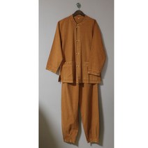 평상복 개량한복 찜질복 생활한복 남녀공용 라운드넥 오픈형