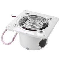환풍기설치방법2800R/Min 환기 팬 금속 220V 25W 4 인치 인라인 덕트 팬 배기 환기 덕트 팬 액세서리, 한개옵션0