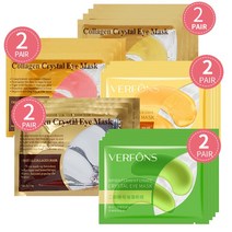 마이크로 니들 아이 패치 주름 히알루론산 마스크 다크 서클 패드 크리스탈 콜라겐, 01 10Pair YM36, 01 10Pair YM36