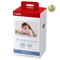 캐논 셀피 인화지 일반용지 108p KP-108IN + 잉크 3p, 4 X 6, 1개