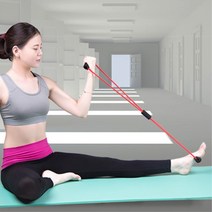 실내 요가 필라테스 스트레칭 트레이너 홈트운동기 근육이완 허리살 유연성, 퍼플