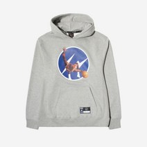 조던 x 프라그먼트 이미지 풀오버 후드 그레이 - 아시아 Jordan Fragment Image Pullover Hoodie Grey Asia