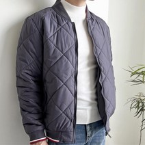 가을겨울 남성 블루종 누빔 숏패딩 점퍼 생일선물 고등학생 짧은점퍼 겨울철