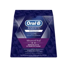 [오랄비] 3D 화이트 럭스 어드밴스드 실 14 치아미백 화이트닝 트리트먼트, 1개