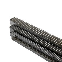 기어랙1계수 45 # 베어링 스틸 기어 랙 10x10 350mm 1Mod 스트레이트 톱니 지퍼 CNC 라우터 용, 06 550mm