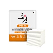초심 절약형 오렌지패드 20g 100매 43cmx53cm, 1개
