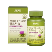 GNC 밀크시슬 실리마린 650mg, 60정, 3개