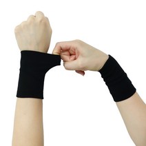 데일리 여성 손목보호대 손목아대, 블랙