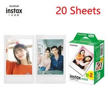 필카 카메라필름 후지필름 인스탁스 Mini12 필름 카메라 업그레이드 버전 핑크 블루 그린 화이트 퍼플, [06] 20 Sheets Film, 06 20 Sheets Film