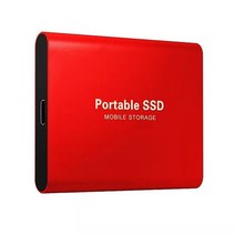 고속 4tb 2tb 1tb ssd 휴대용 외부 트 하드 드 usb3 0 모바일 하드 드 데스크탑 노트북 맥북, 빨간색