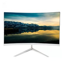 4K HD 곡면 모니터 초박형 22 24 27 인치 IPS, 마이크로 프레임