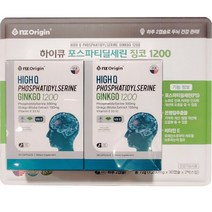 코스트코 하이큐 포스파티딜세린징코 1200mgX60캡슐 뇌영양제 기억력 인지력개선