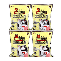 손집사네 먼지없는 벤토나이트 고양이 모래 사과향 4L 8L, 4개