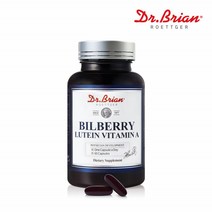 닥터브라이언 빌베리 루테인 비타민A 1000mg x 60캡슐, 1box
