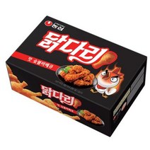 농심 닭다리핫숯불바베큐(66g*1), 6개