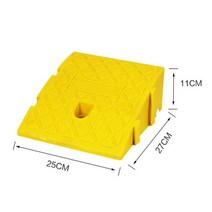 휠체어경사로 1113X25X27cm 휴대용 경량 커브 램프 자동차 트레일러 트럭 자전거 오토바이에 한 무거운 의, 04 25X27X11cm