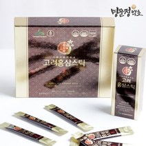 명문정약초 6년근 고려홍삼스틱 30포 홍삼정스틱 홍삼농축액 선물용, 10g x 30포
