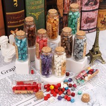 실링왁스 왁스씰 스탬프 왁스 실링 편지 인장 60알 청첩장봉투 황동인장 도장 왁스 해리포터 세트, YG 쿠팡 2실링왁스-화이트