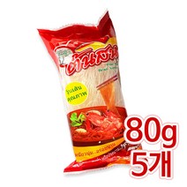 톤손 버미셀리 녹두당면 소포장, 80g, 5개