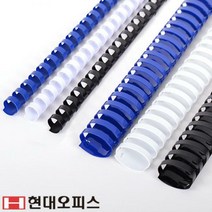 제본기 소모품 플라스틱링 32mm 제본링, 검정