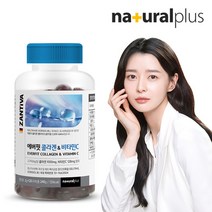 내츄럴플러스 잔티바 에버핏 저분자 콜라겐 펩타이드 & 비타민C, 240g, 2개