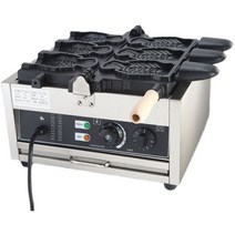 붕어빵 아이스크림 기계 창업 휴게소 카페 노점 장사, 3구 전기 붕어빵 틀 (220V 2KW)