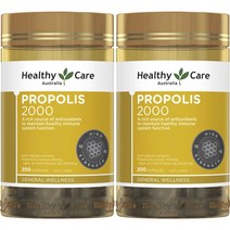 헬시케어 프로폴리스 2000mg 캡슐, 200정, 2개