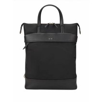 Targus Newport 컨버터블 2-in-1 백팩-토트 백 세련된 전문 비즈니스 토트 지갑 백 및 백팩 15인치 노트북에 맞는 보호 슬리브 블랙