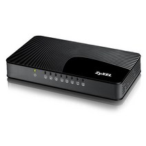 [ZyXEL] 자이젤 GS-108S [스위칭허브/8포트/1000Mbps]