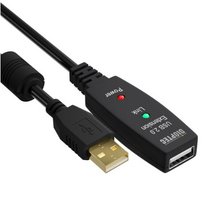저스트링크 USB2.0 ACTIVE 연장케이블 USB30EXT, 2개, 30m