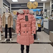 [레노마키즈] 올겨울 책임져 줄 대박 상품!! ** 대박 ** 아동 초등 넘나 멋스럽고 고급스럽고 가벼운 !! 가벼운 여아 더블 덕다운 롱 점퍼 R2143j060