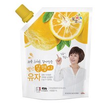 꽃샘 별난알맹이 유자 1kg, 1개