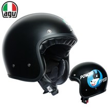AGV X70 소두핏 헬멧 클래식 바이크, XL, 개