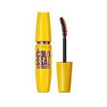 메이블린 뉴욕 콜로썰 워터프루프 마스카라 9.2ml, 01. 갈색, 4개