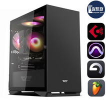원트컴 음악작업 미디 작곡용 큐베이스 컴퓨터, 음악편집용01, SSD 1TB 변경, 윈도우 11 홈, 큐베이스 사양.01, SSD 1TB변경