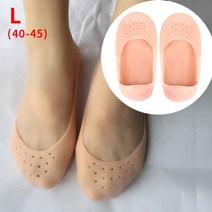 외반증 교정기 엄지발가락 교정 의료기기 발가락교정기 무지외반증 발가락교정기 여성 발가락교정기 발가락링 발가락 발가락링 발가락교정 발교정기 무지외반증교정기실리콘 앞발 패드 5, 1쌍 베이지 L 사이즈