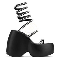 KarinLuna Dropship Brand New 2022 여름 Chunky 플랫폼 웨지 여성 슬리퍼 뮬 슈즈 Comfy Fashion Woman Shoes 샌들