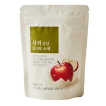 올가 사무실간식 탕비실 어린이집 영양간식 주전부리 군것질 사과 퐁당 요거트스낵 16g, 4개